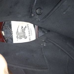 BURBERRY LONDON MENS PEA COAT